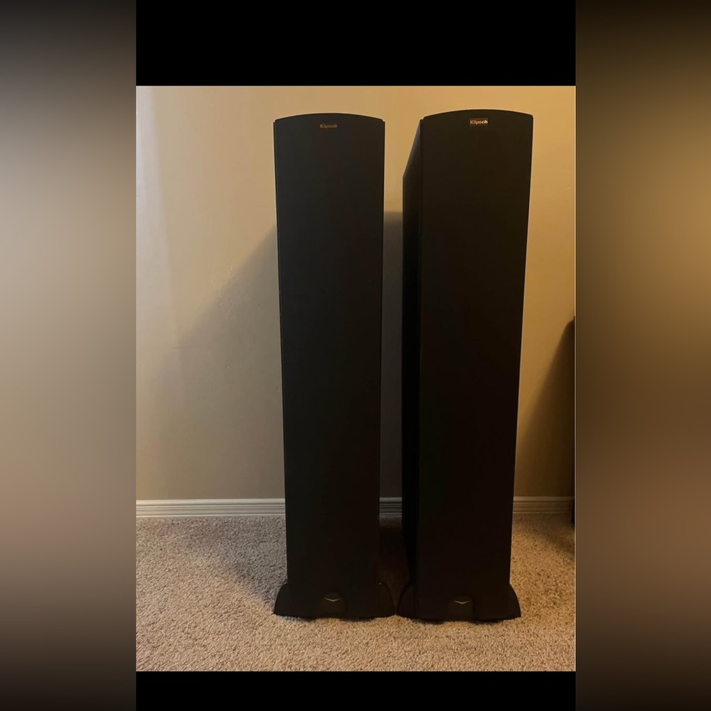 Black Tower Speakers
